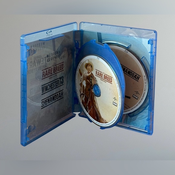 🛍️SALE🛍️ James Stewart Western Collection - 3 BLURAY BOX - Picture 4 of 7